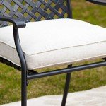 Stackable Outdoor Dining Chairs Set of 4