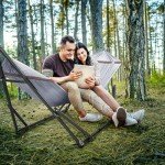 Tranquillo Portable Double Hammock with Stand
