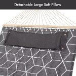 ANOW Double Hammock with Stand for Outdoors