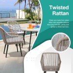 Patiorama Set of 6 Outdoor Dining Chairs