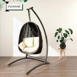 C-Type Heavy Steel Hammock Chair Stand