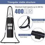 Adjustable Steel Hammock Chair Stand for Outdoors