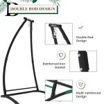 C-Type Heavy Steel Hammock Chair Stand