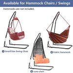 Adjustable Steel Hammock Chair Stand for Outdoors