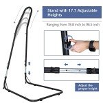 Adjustable Steel Hammock Chair Stand for Outdoors