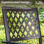 7-Piece Outdoor Dining Set with Round Table