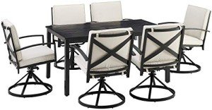 Kaplan 7-Piece Outdoor Dining Set with Cushions