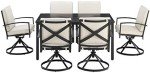 Kaplan 7-Piece Outdoor Dining Set with Cushions