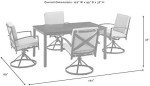 Kaplan 7-Piece Outdoor Dining Set with Cushions