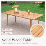 Sophia & William 9-Piece Rattan Dining Set