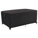 60-Inch Waterproof Patio Dining Table Cover