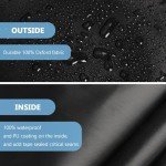 60-Inch Waterproof Patio Dining Table Cover