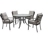 Hanover Lavallette 5-Piece Outdoor Dining Set