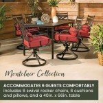 Hanover Montclair 7-Piece Outdoor Dining Set