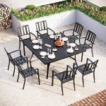 Sophia & William 9-Piece Outdoor Dining Set