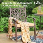 PHI VILLA 7-Piece Patio Dining Set for 6