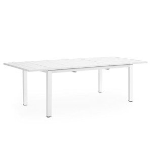Expandable Aluminum Outdoor Dining Table for 6-8