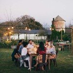 Set of 2 Metal Patio Dining Chairs