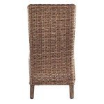 Beachcroft Outdoor Wicker Dining Chair Set - 2 Pack