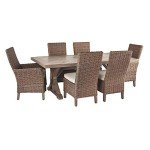 Beachcroft Outdoor Wicker Dining Chair Set - 2 Pack