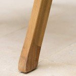 Hermosa Acacia Wood Arm Chairs, 2-Piece Set