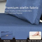 7-Piece Outdoor Dining Set with Swivel Rockers