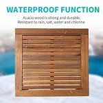 Acacia Wood 3-Piece Bistro Patio Set