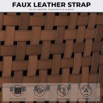 7-Piece Outdoor Dining Set with Swivel Chairs