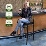 YITAHOME 3-Piece Outdoor Wicker Bar Set