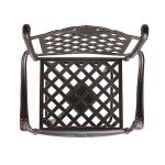 Avon Outdoor Cast Aluminum Bar Stools - Set of 2