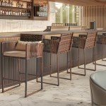 VINGLI 3-Piece Wicker Patio Bar Set