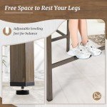 Cozyman 45" Outdoor Bar Table for Any Space