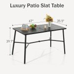 PHI VILLA 40" High Top Outdoor Bar Table