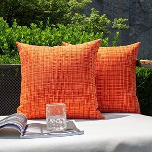 Set of 2 Waterproof Autumn Throw Pillow Covers