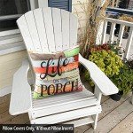 Waterproof Outdoor Pillow Covers Set of 4