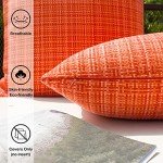Set of 2 Waterproof Autumn Throw Pillow Covers