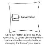 Pillow Perfect Reversible Paisley Chair Pads, 2 Count