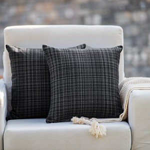 Farmhouse Outdoor Waterproof Throw Pillow Covers - 2 Pack