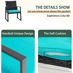 Shintenchi 3-Piece Modern Wicker Patio Set