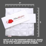 Wind-Resistant Pillow Inserts for Outdoor Use (2 Pack)