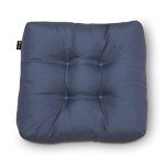 Water-Resistant Square Patio Seat Cushions - Navy