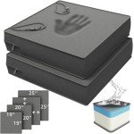 Thick Waterproof Memory Foam Patio Chair Cushions