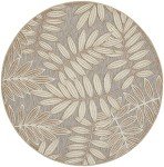 Nourison Aloha 7'10" Round Indoor/Outdoor Rug