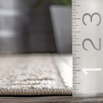 Kamryn Textured Tribal 8x10 Area Rug - Beige