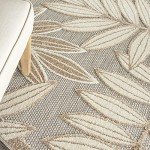 Nourison Aloha 7'10" Round Indoor/Outdoor Rug