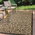 Madrid Vintage Filigree Indoor/Outdoor Area Rug 5x8