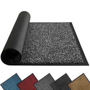 Mibao Heavy-Duty Washable Dirt Trapper Mat 17" x 29.5