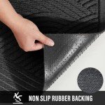 Absorbent Non-Slip Outdoor Welcome Door Mat 29×17
