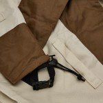 Beige Outdoor 2-Seater Patio Lounge Sofa Cover