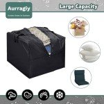 Water Resistant Outdoor Cushion Storage Bag - Black